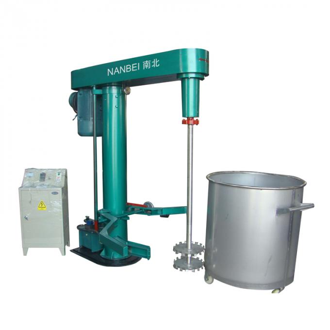 SS304 SS316L 30kw High Speed Hydraulic Lifting Paint Mixing Disperser Machine 0