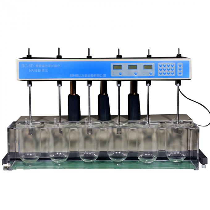 8 Vessels Dissolution Drug Testing Instrument , Pharmaceutical Tablet Test Machine 1