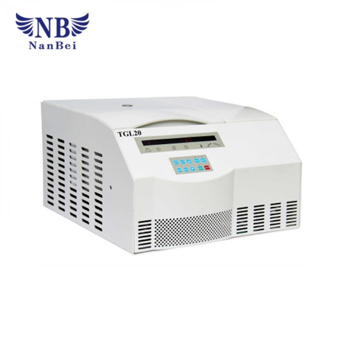 Refrigerated Lab Centrifuge Machine 21000rpm Max Speed Noise <=58dBA 0