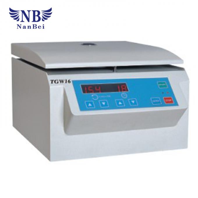High Speed Medical Centrifuges TGW16 Modle Max Speed 16000rpm Noise ≤65dBA 0