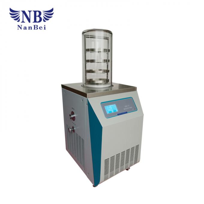 Bench Lab Freeze Dryer , Pharmaceutical Freeze Dryer Vacuum Degree <10PA 0