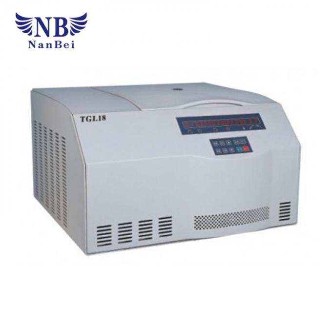NANBEI Refrigerated Micro Centrifuge Max Speed 21000r/Min 125KG Weight 0