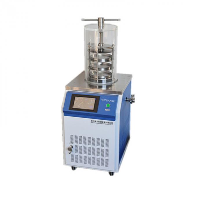 Electrical Heating LCD Display 0.12m2 Vacuum Freeze Dryer Lyophilizer 5