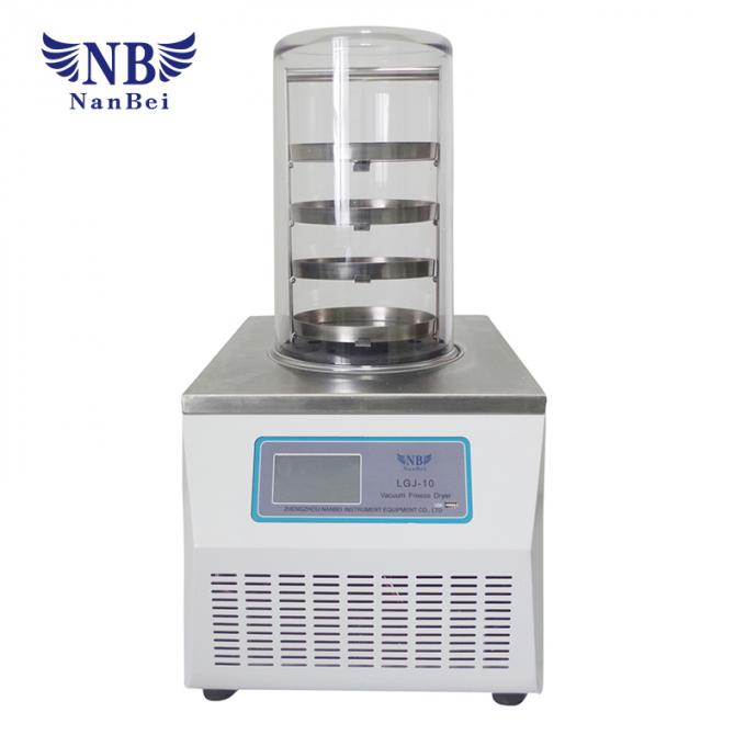 Standard Vacuum Food Lypholizer 0.12m2 Lab Freeze Dryer 5