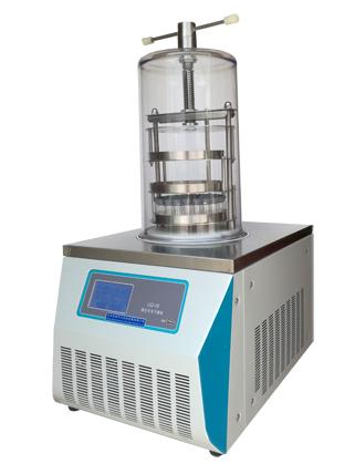 Standard Vacuum Food Lypholizer 0.12m2 Lab Freeze Dryer 12