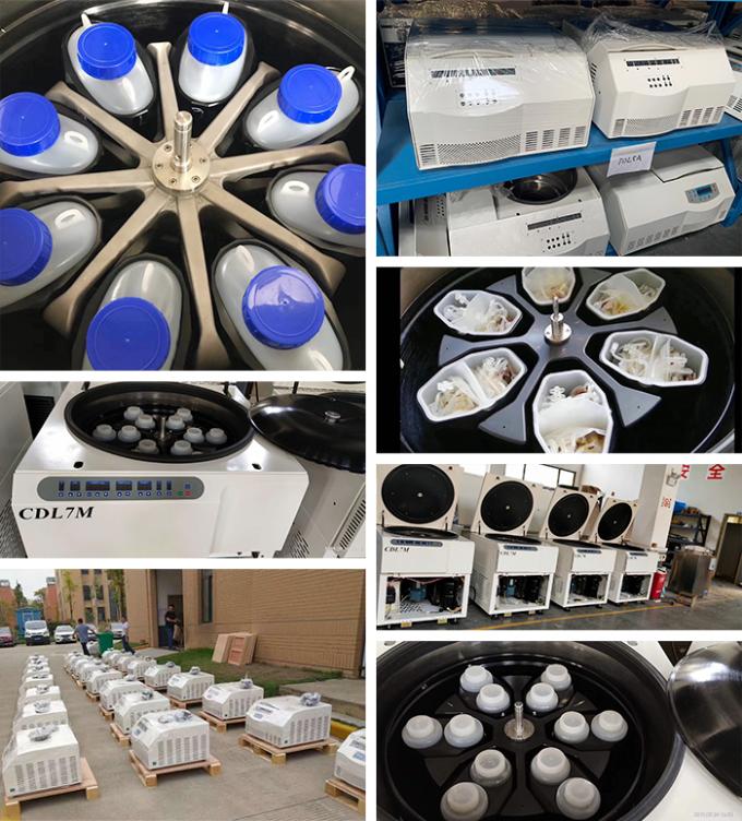 16000r/Min TGL16 Table Top High Speed Refrigerated Centrifuge 5