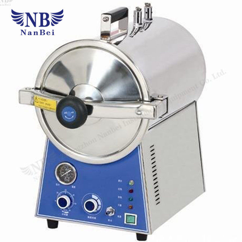 Table Type Steam Autoclave Machine 0-60 Min Timer 