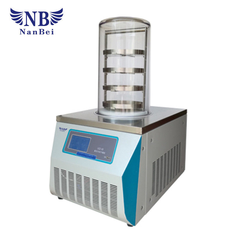 Bench Lab Freeze Dryer , Pharmaceutical Freeze Dryer Vacuum Degree &lt;10PA