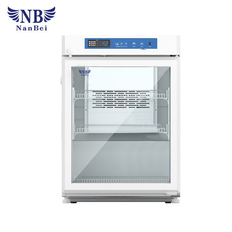 2~8℃ Pharmacy Medical Refrigerator 55 Liters Volum