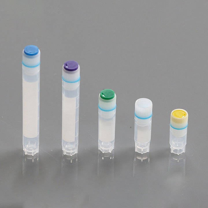 HDPE Caps 1.2ml 2ml Cryogenic Storage Vials