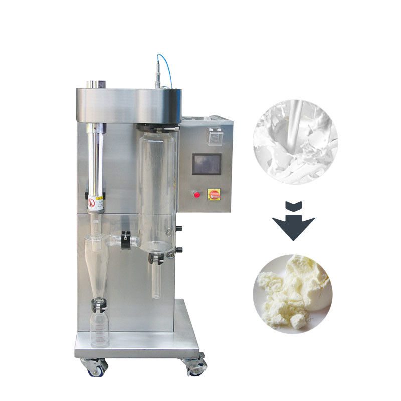 2L/H Lab Spray Dryer , Small Scale Spray Drying Machine 30c-280c Temp Of Inlet Air