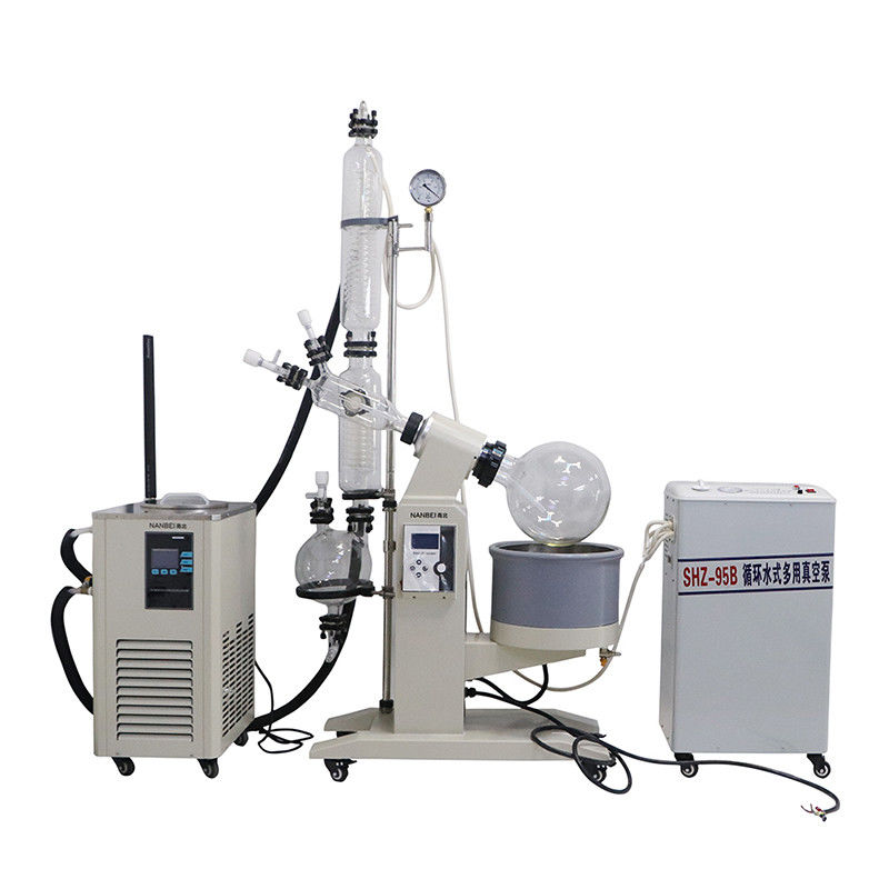 5L Essential Oil Distillation Vacuum Chiller Rotary Evaporator ISO Certification