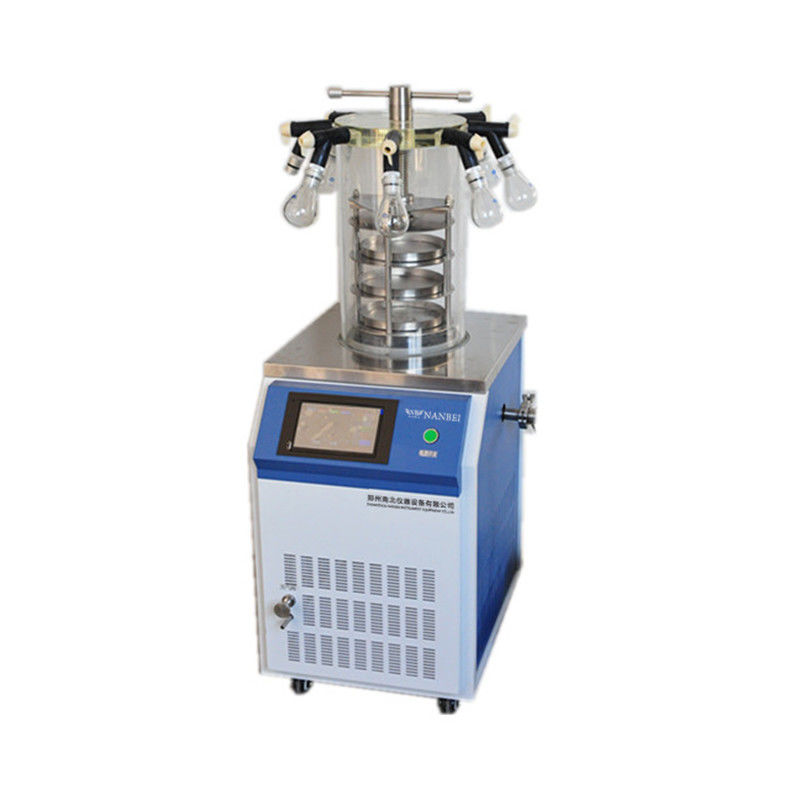 Lyophilizer Vacuum 1.5L -56C Lab Freeze Dryer