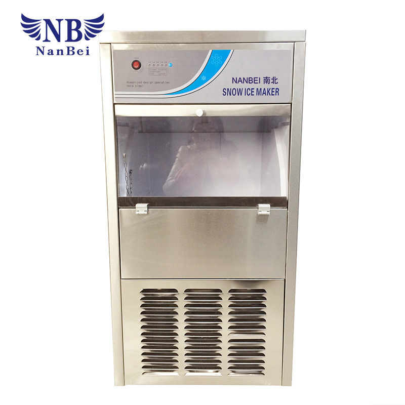 Eating Commercial Grade Ice Machine 220V / 50HZ Power Supply 88KG Weight