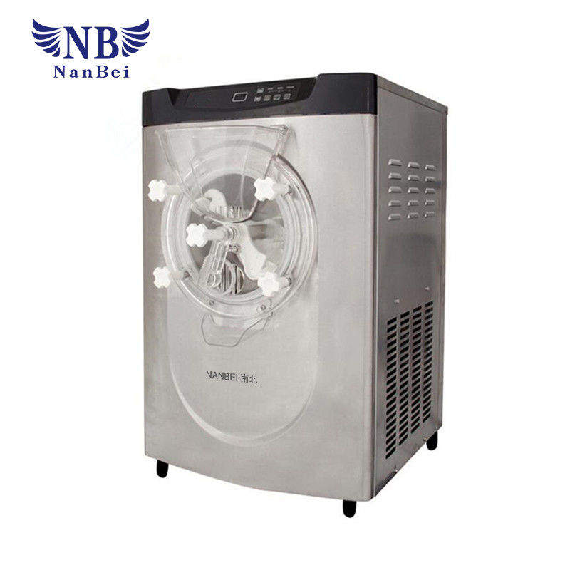 NBQ18T Thailand Hard Ice Cream Machine 20L/H Cooling Capacity For Cold Stone