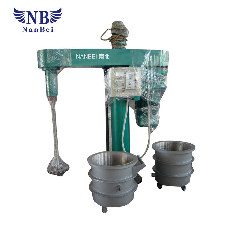 NANBEI Paint Mixing Machine Manual Lifting Disperser Of Frequency Adjustable Speed