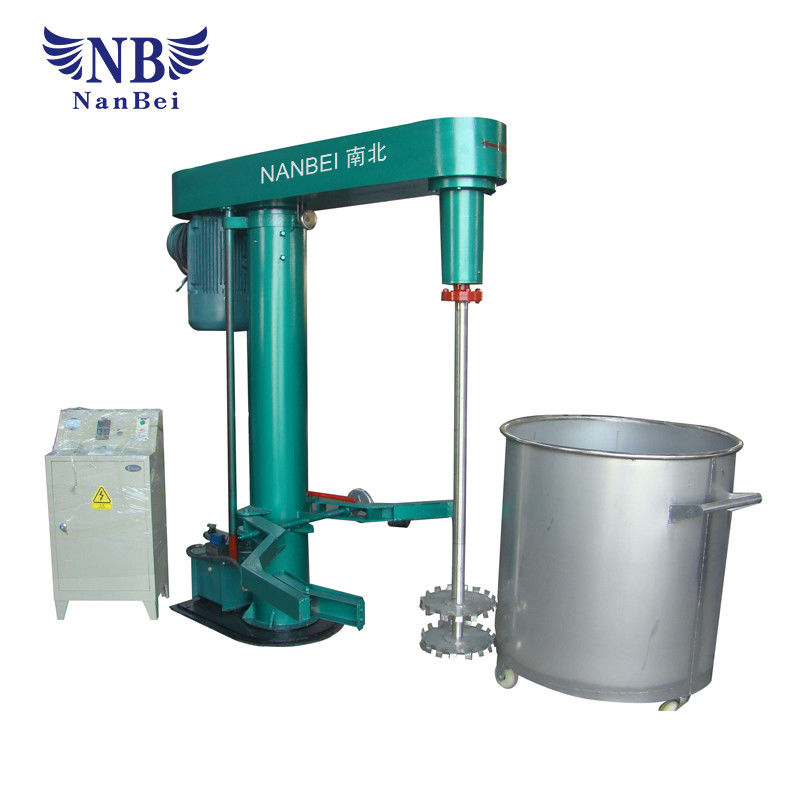 SS304 SS316L 30kw High Speed Hydraulic Lifting Paint Mixing Disperser Machine