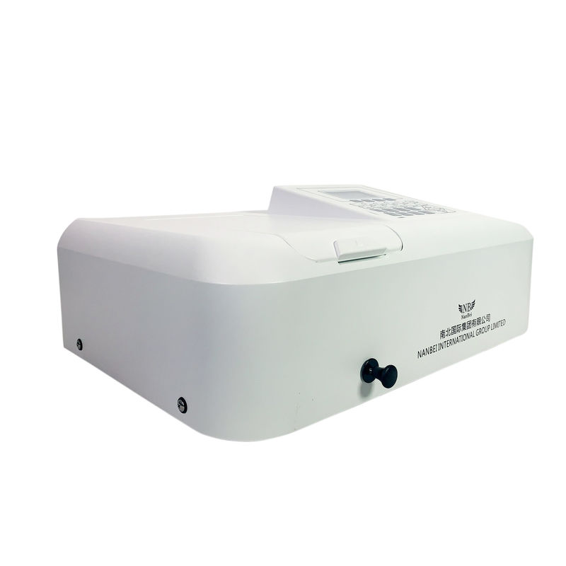 Single Double Beam 320nm 1100nm UV VIS Spectrophotometer