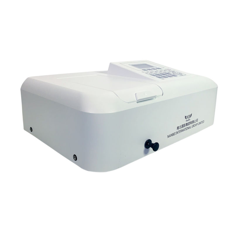 Single Double Beam 320nm 1100nm UV VIS Spectrophotometer