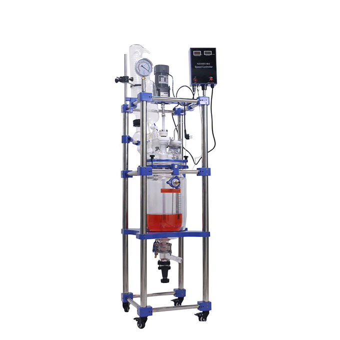 Laboratory Explosionproof Batch 20L Jacketed Glass Reactor 1