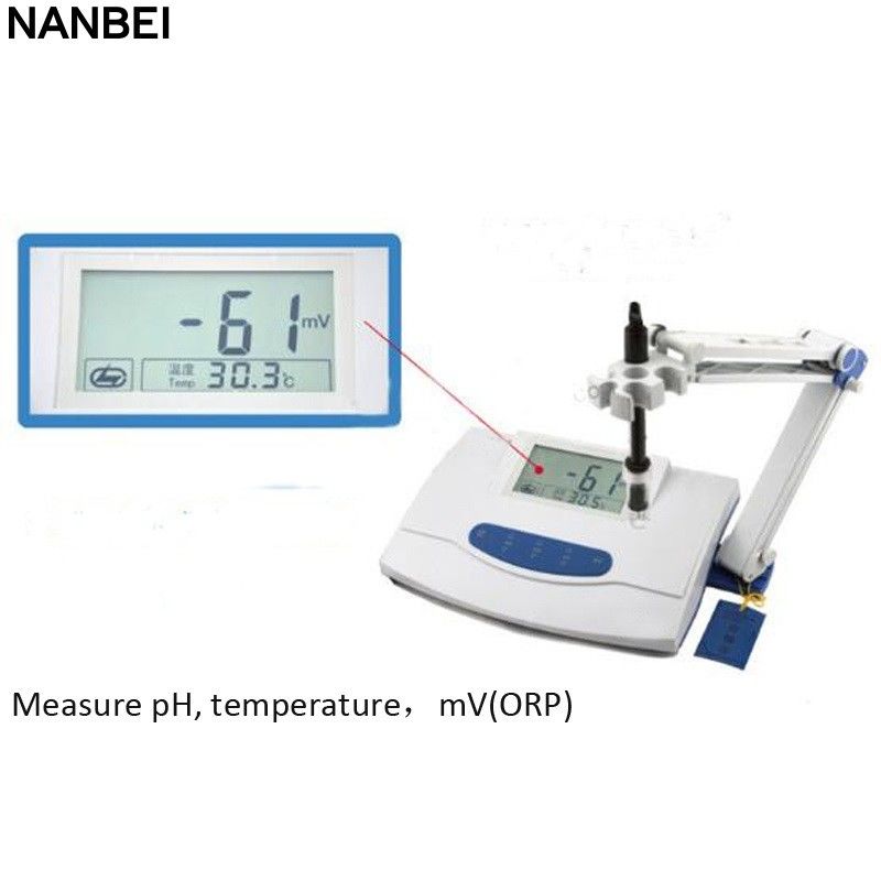 Table top touch screen ph meter